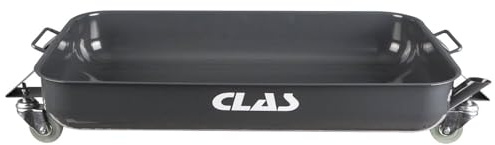 Bac métallique de récupération de fluides