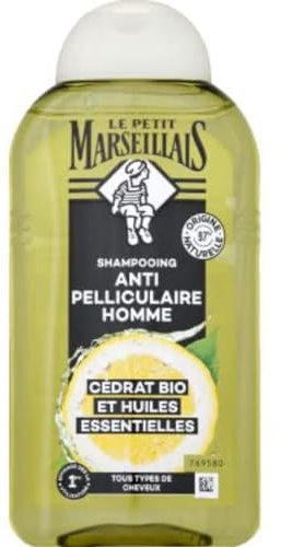 Le Petit Marseillais Shampooing Anti-Pelliculaire Infusion Huiles Essentielles Et Cédrat Bio