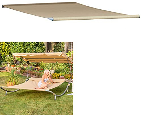 Loywe Ersatzbare Liegefläche Sonnenliege für 2-Personen Ersatz Liegefläche 200x160cm (Beige)