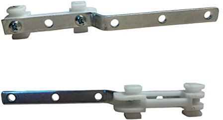 Cruz de cortina de metal con gancho deslizante reforzado para cortina corredera