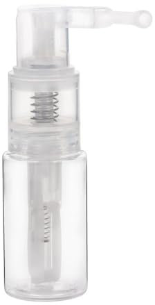 Gatuida Dry Powder Spray Bottle Portable Mist Sprayer for Powder Dispensing for Travel and Hair Care Made of Pet Plastic