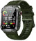 Military Smart Watch for Men 1.96 Inches Outdoor Sports Smartwatch with Answer/Make Call,Fitness watch,Blood Oxygen,Heart Rate and Sleep Monitor Compatible with iPhone and Android (Military Green)