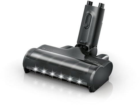 Bosch Hausgeräte Hartboden-Softdüse mit LED-Licht zu BHZUNGHF, Accessories for Unlimited Series 10 Cordless Vacuum Cleaner, Black