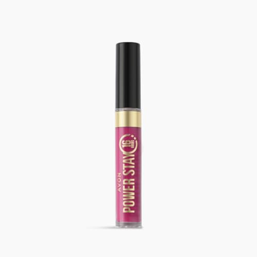 AVON Tinta Labbra Power Stay - Fail Proof Fuchsia | Lip Stain A Lunga Tenuta, Colore Intenso Per Una Durata Fino A 16 Ore | Rossetto Lunga Durata E Confortevole Con Formula Leggera | 6ml | Colore fucsia intenso fino a 16 ore, con formula leggera e confortevole per una tinta labbra a lunga tenuta