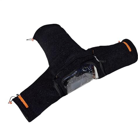 Chauffe-objectif d'appareil photo - Couverture d'hiver - Film thermique pour objectifs d'appareil photo - Couverture chauffante électrique pour caméra d'hiver