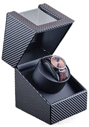 IWENZHKPA Uhrenbox Uhrenkasten Herren Leder-Aufbewahrungsbox Für Mechanische Uhren Mit Drehtisch-Shaker, Wiederaufladbare Schmuck-Aufbewahrungsbox Uhren Aufbewahrungsbox(B1 epitope)