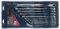 KS Tools 519.0660 - Pack de 10 piezas con llaves combinadas Chrome, extra largas (entrecaras 10-19 mm)