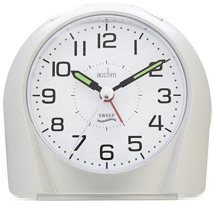 acctim 14117 Europa silence tick alarm clock