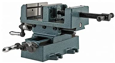 Wilton Cross-Slide Drill Press Vise, 4 Jaw Width & Max Opening, 1-3/8 Jaw Depth (Model CS4)