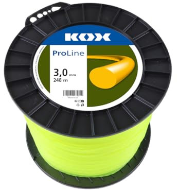 KOX ProLine Freischneidefaden rund 3,0 mm Durchmesser, 248 m Länge