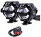 2 * U5 Faro moto, 1200LM 6500K faro LED per faretto DRL con abbagliante/anabbagliante/Flash 3 Modelli con interruttore ON/OFF Silver Color