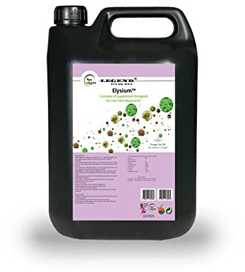 Legend Elysium Engrais pour aquarium sans nitrate et phosphate 100 ml, 250 ml, 5000 ml