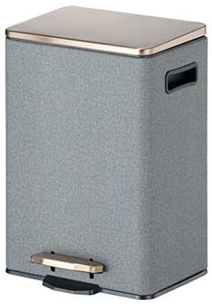 IRYZE Abfalleimer Mülleimer Küchenpedalbehälter mit Deckel, Mülleimer, Mülleimer Mülleimer Müll, Mülleimer, Mülleimer, Müllbehälter mit Liner for Badezimmer Papierkorb Küche Bad (Size : 12L)