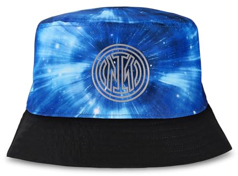 Inter Fischerhut Galaxy, Erwachsene, offizielles Produkt, blau, One Size
