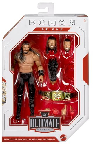 WWE Roman Reigns (Gold Belt) Best of Ultimate Edition 6 Spielzeug Wrestling Actionfigur