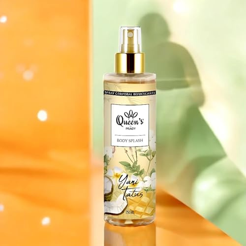 Prady Body Splash Yani Tatus - 250 ml - Bruma per il corpo con aroma intenso tipo di profumo arabo - Fragranza esotica, moderna e duratura da donna - ideale per l'uso quotidiano con freschezza