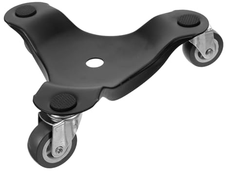 HOMSFOU Carro de ruedas resistente con ruedas grandes con marco de ruedas de goma para transporte sin esfuerzo de aparatos y navegación por escaleras