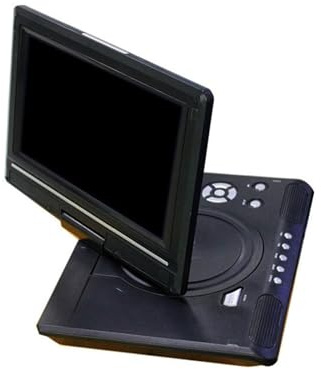 Lettore DVD portatile, 9.8 Riproduzione DVD video HD AV Auto Mini riproduzione TV alta risoluzione