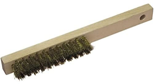 wolfcraft Spazzola metallica fine con filo di ottone, 2724000