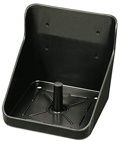 Kerbl Cheval Ständer für Gemüsestein, quadratisch, 23 x 22 cm, Schwarz 3247-5