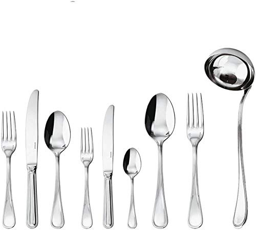 Servizio 75 Pezzi Monoblocco Contour Inox
