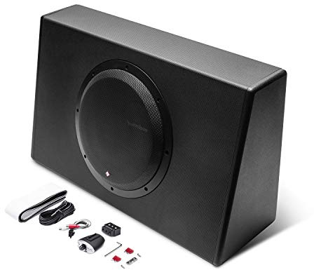 Rockford Fosgate Punch P300-12T Single 12 300-Watt Amplified Truck Sealed Box Subwoofer - Black