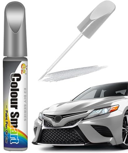 HshDUti Car Touch Up Paint Pen Scratch Remover for Vehicles - Anti-Scratch Repair Kit in Silver
