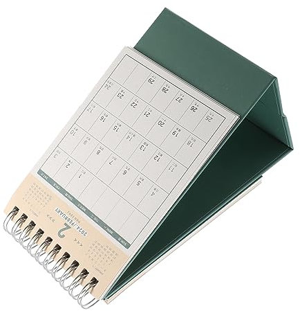 DIYEAH Dekorativer Tischkalender Kalender Mit Stabilem Stand Für Büro Und Zuhause Für Und Familie