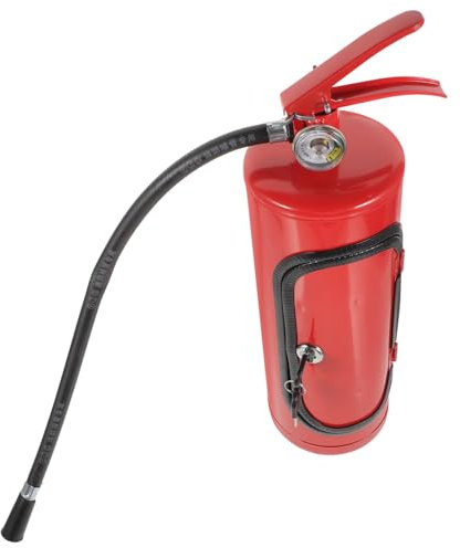 HOLIDYOYO Extinguisher Kreative Whiskey-Flasche Aufbewahrungsbox Für Rotwein Eleganter Metallschrank Im Feuerlöscher-Design Für Und Dekoration
