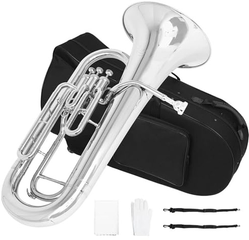 B-flat euphonium Bb Tenor Horn Three Key Upright Professional Adult Performance Instrument