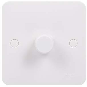 Schneider Electric Lisse 1-Gang 2-Way Dimmer Switch 400W/400VA, White