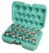 Gearlock Socket Set 1/2 inch 16 pcs by WIESEMANN 1893 I XZN Socket Set Made of Q-30 Steel I Sockets I with Practical Tool Box I 81505