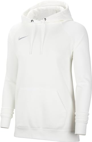 NIKE - Park 20, Sudadera para Mujer, Blanco / Lobo Gris, S