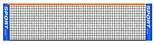 GYKLY Mobiler Tennisblock tragbares faltbares Tennisnetz Einfaches kurzes Tennisnetz für Kinder Mehrzwecknetz-6,1 m