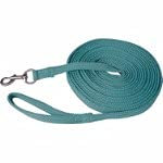 Longierleine Longe 8 Meter (grau türkis)