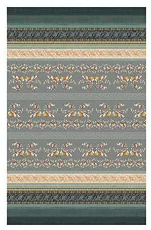 Bassetti Foulard Orosei G1 aus Baumwolle Mako-Satin in der Farbe Grau, Maße: 270cm x 270cm, 9324011