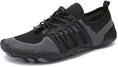 Hearda Scarpe Sport Acquatici da Uomo e Donna, Scarpe da Acqua Antiscivolo Estive Scarpe da Spiaggia Traspiranti con Drenaggio per Spiaggia Swim