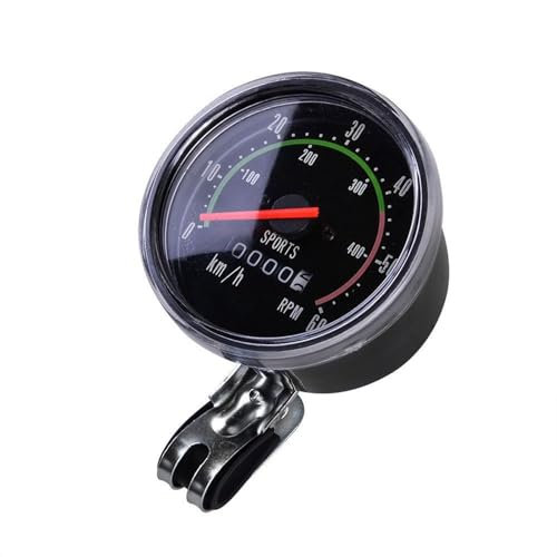 Compteur de Vitesse de Cycle Mécanique, Ordinateur de Cycle Universel Rond pour Cycle de 26 28 29 27,5 Pouces