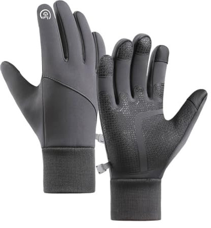 Winterhandschuhe Fahrradhandschuhe Touchscreen Handschuhe Herren Damen Winddichte Laufhandschuhe rutschfest Sporthandschuhe Warm Winterhandschuhe für Joggen Laufen Radfahren usw