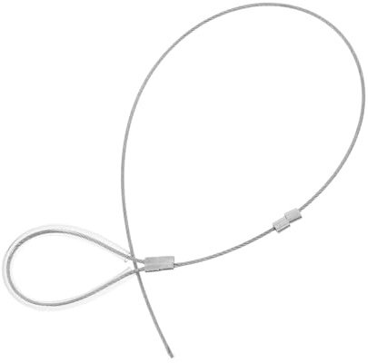 Homoyoyo Replacement Cable with Spring Clip for Latch Release Safety Cord Compatible with Various Lift Models for Automotive Repair and Construction Applications