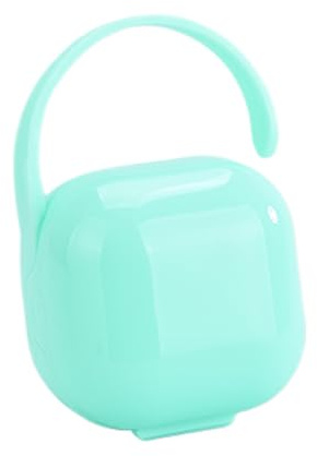 Nappfodral – 9,5 x 6,2 x 6 cm PP rosa/grön/blå, förvaringsbehållare för bröstvårta, resehygienhållare | perfekt för vård, bärbara tillbehör, förberedelsebehov, rent skydd