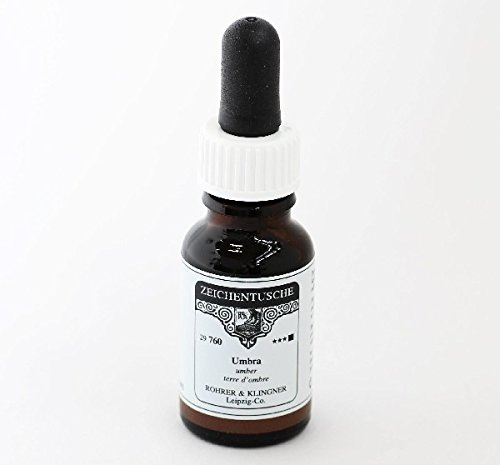 Rohrer & Klingner Zeichentusche Umbra 12 ml