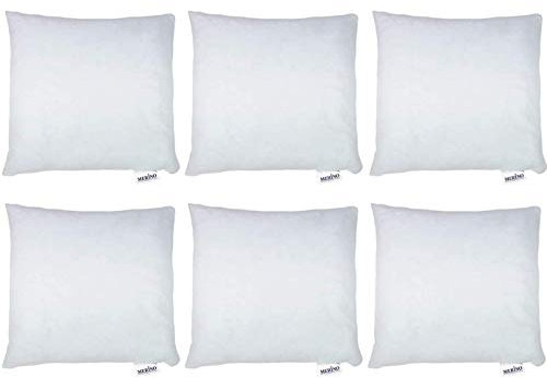 Merino-BETTEN 6er Set Kissen 40x40 | Dekokissen | Couchkissen | Kissen mit Reißverschluss