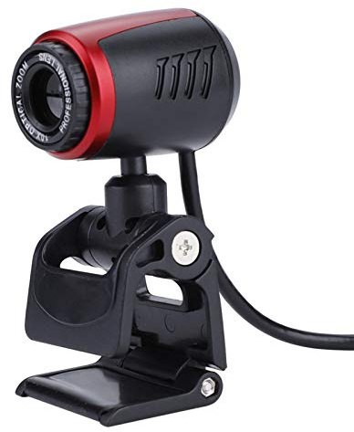 Garsent USB Webcam Kamera, 16MP HD USB 2.0 Webkamera mit Mikrofon Rotation 360° Computer PC Laptop Skype Video Anruf Kompatibel mit 2000 / XP / 7/8 / 10 / Vista 32bit