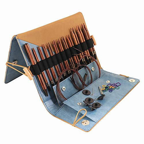 KnitPro Ginger Regal Interchangeable Needle Set 5 (13cm) | 11 Sizes (3.5mm to 12mm)