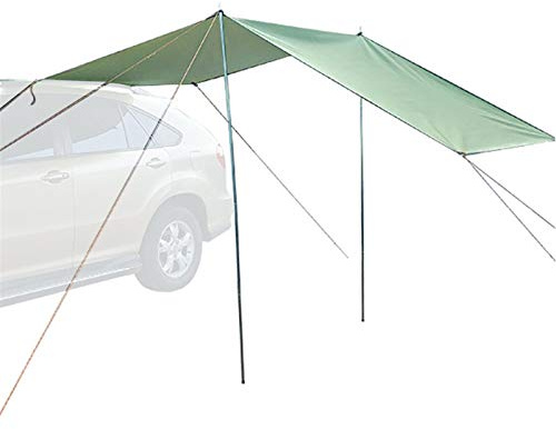 Pare-soleil étanche pour voiture - Pour le camping et la famille - Pour le camping et l'été - Tente d'ombrage - Tente pour caravane, camping-car ou bus