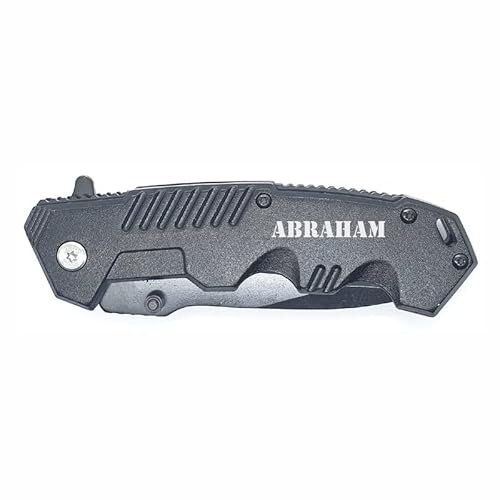 Messer mit Namen Gravur - Abraham
