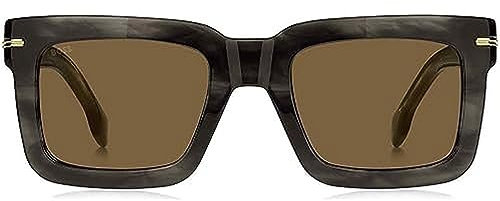 Hugo Boss Boss 1501/s 2W8/70 GREY HORN Sunglasses Men Acetate, Standard, 51