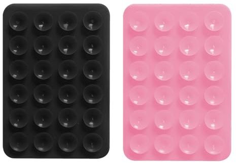 Support Telephone Ventouse - Support de Téléphone Adhésif en Silicone - Support antidérapant Mains Libres pour téléphone Portable - Accessoire De Téléphone Adhésif en Silicone pour Téléphones
