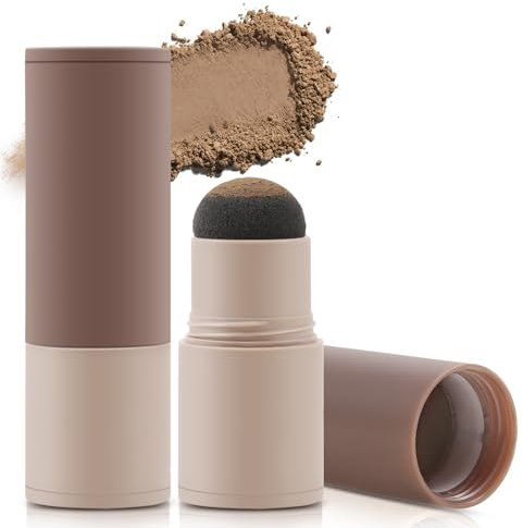 Boobeen Ombra dei capelli in stick, correttore per capelli con ritocco delle radici, stick in polvere per capelli diradati e grigi, nasconde istantaneamente la perdita di capelli